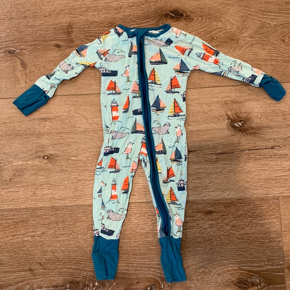 Little sleepies fitted one piece